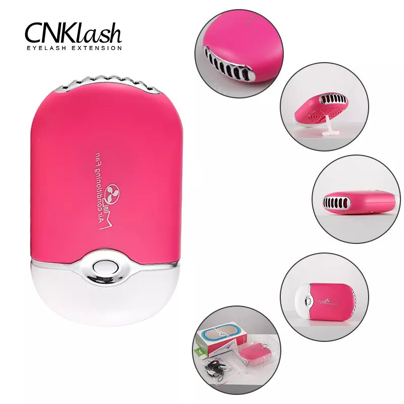 Eyelash Extension Repair - Miniventilador USB para pestañas, herramienta de