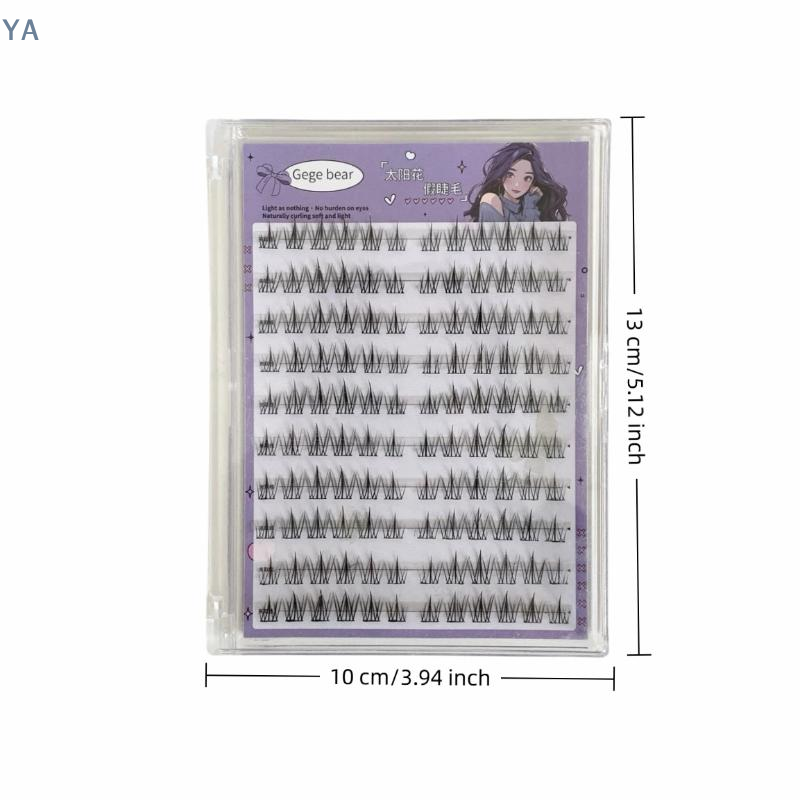 Eyelash Extensions - 【SA】【SA】Pestañas Postizas Sin Pegamento, Diseño Solar,