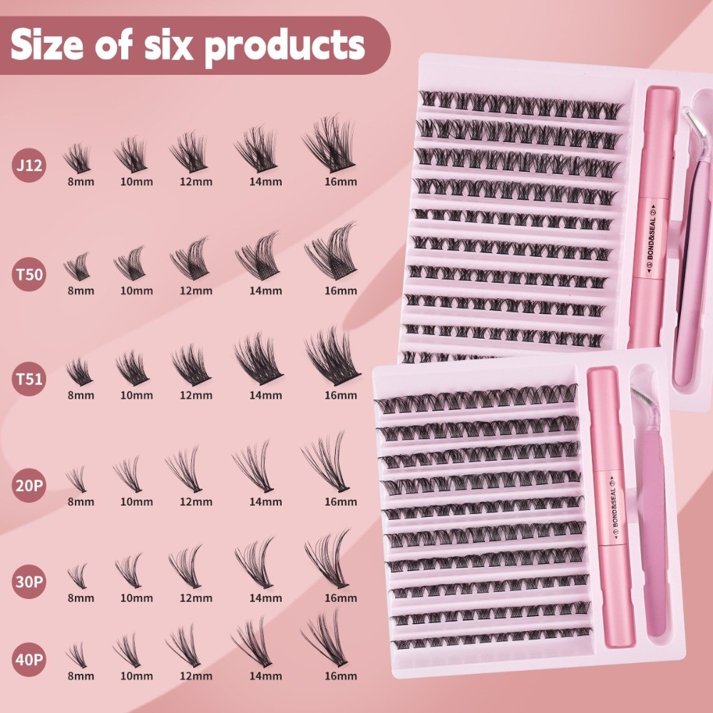 Eyelash Extension Wispy - Pestañas Postizas de Alta Calidad con