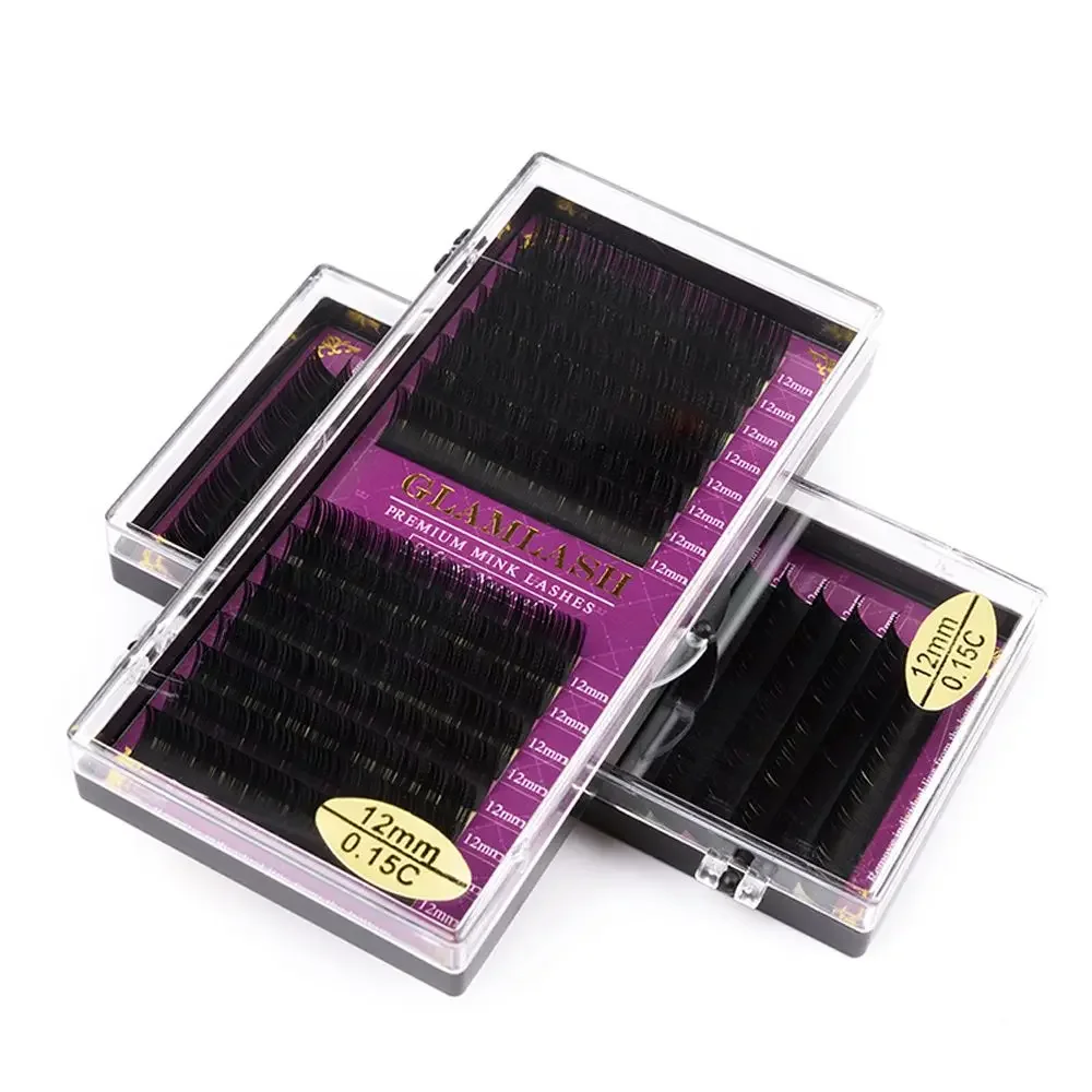 Eyelash Extension Single Lash - GLAMLASH, venta al por mayor, 16