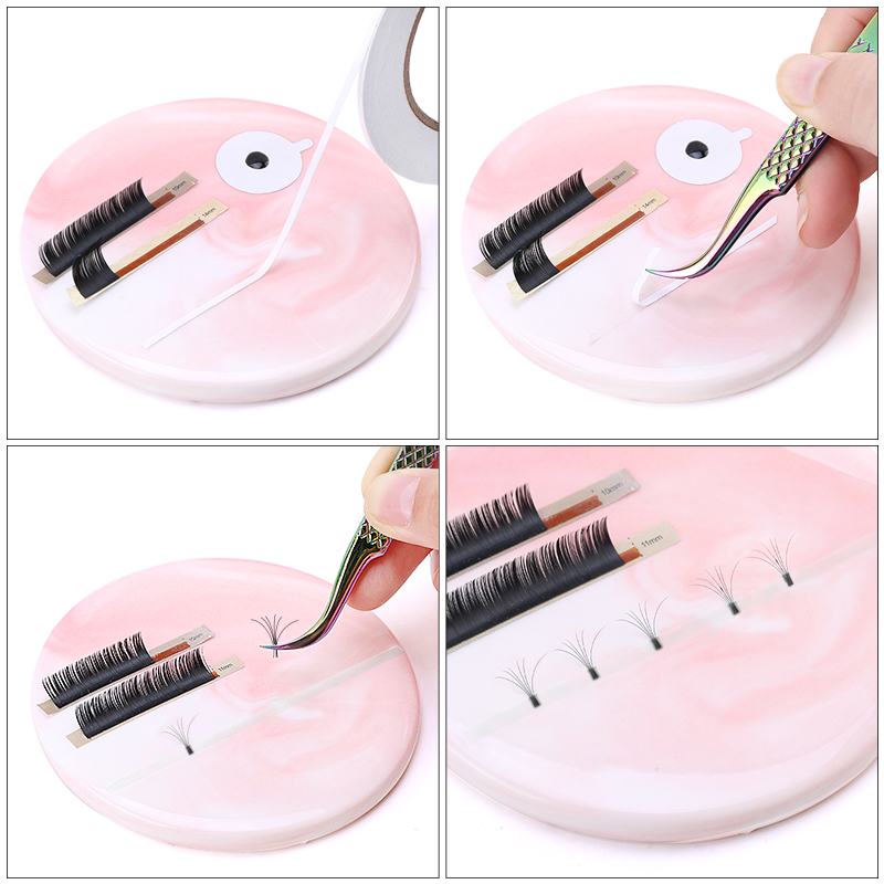 40 m/set cintas de ventilador  - Eyelash Extension Volume reseña y precio