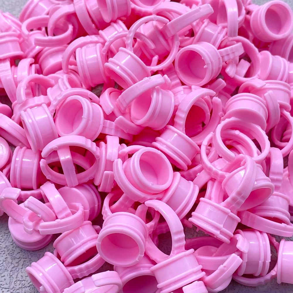 100 Uds. Taza de anillo de peg - Eyelash Extension Repair reseña y precio