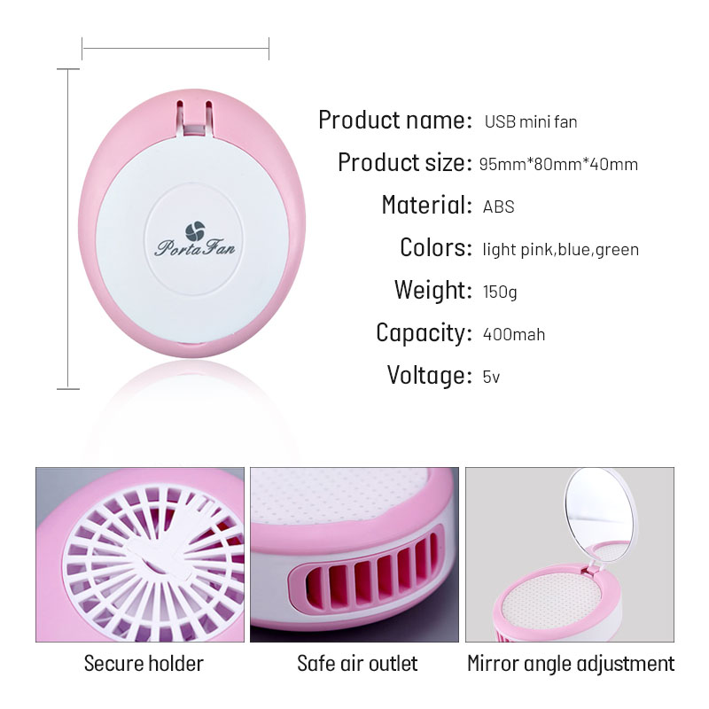 Miniventilador USB para pestañ - Eyelash Extension Repair reseña y precio