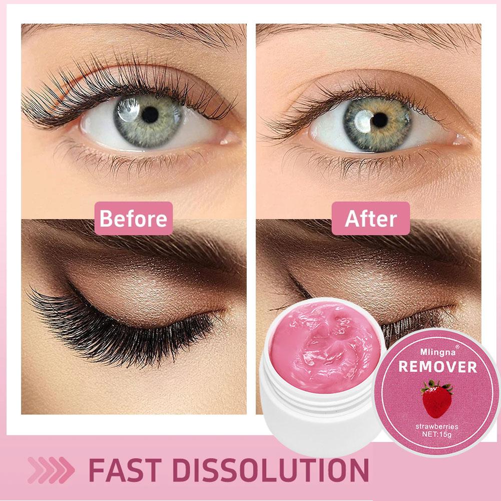 Crema de eliminación de pegame - Eyelash Extensions reseña y precio