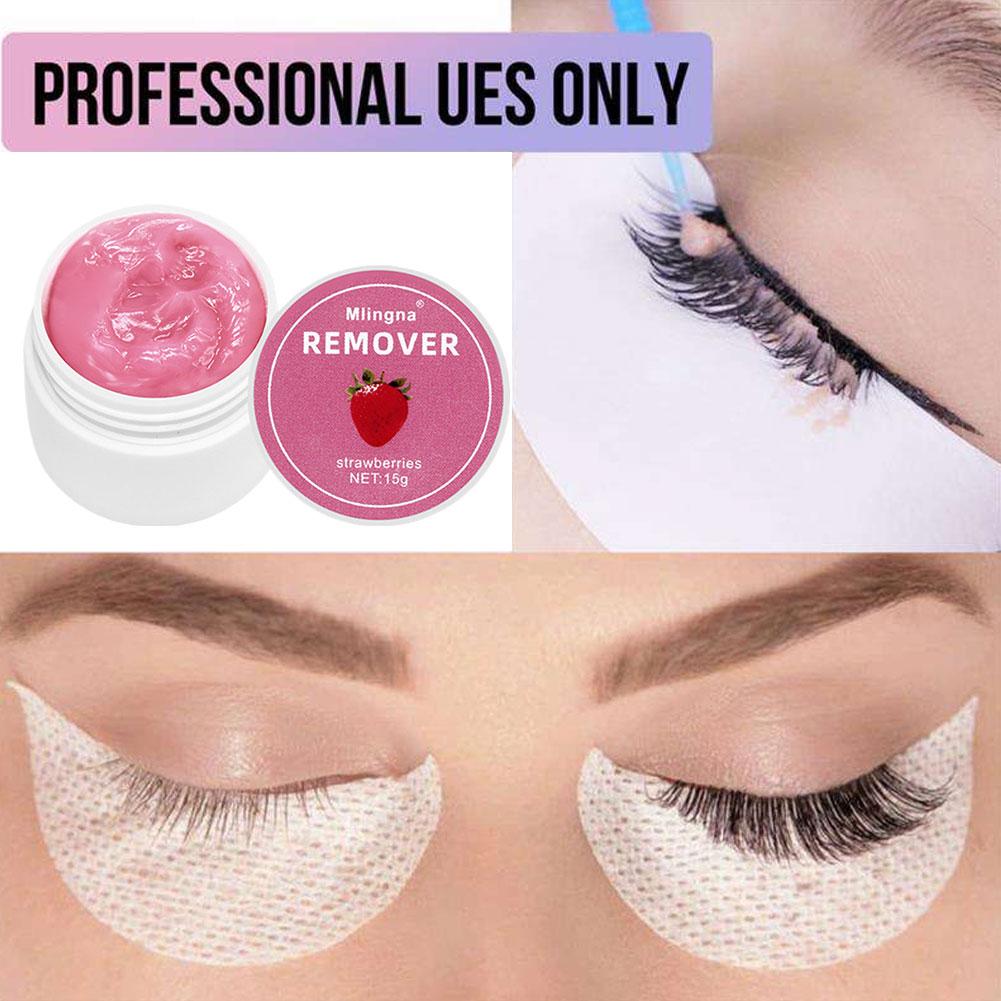 Crema de eliminación de pegame - Eyelash Extensions reseña y precio