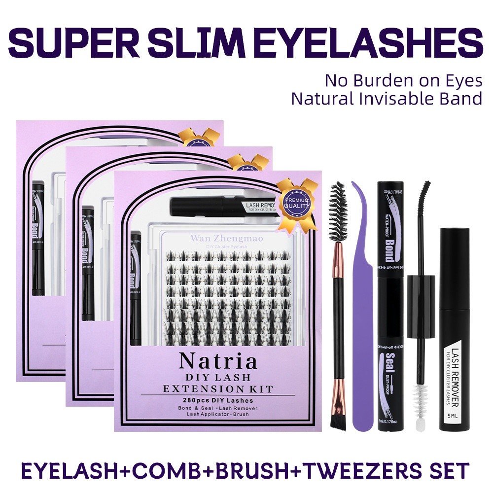 Pestañas postizas de 8-18 mm d - Eyelash Extension Wispy reseña y precio