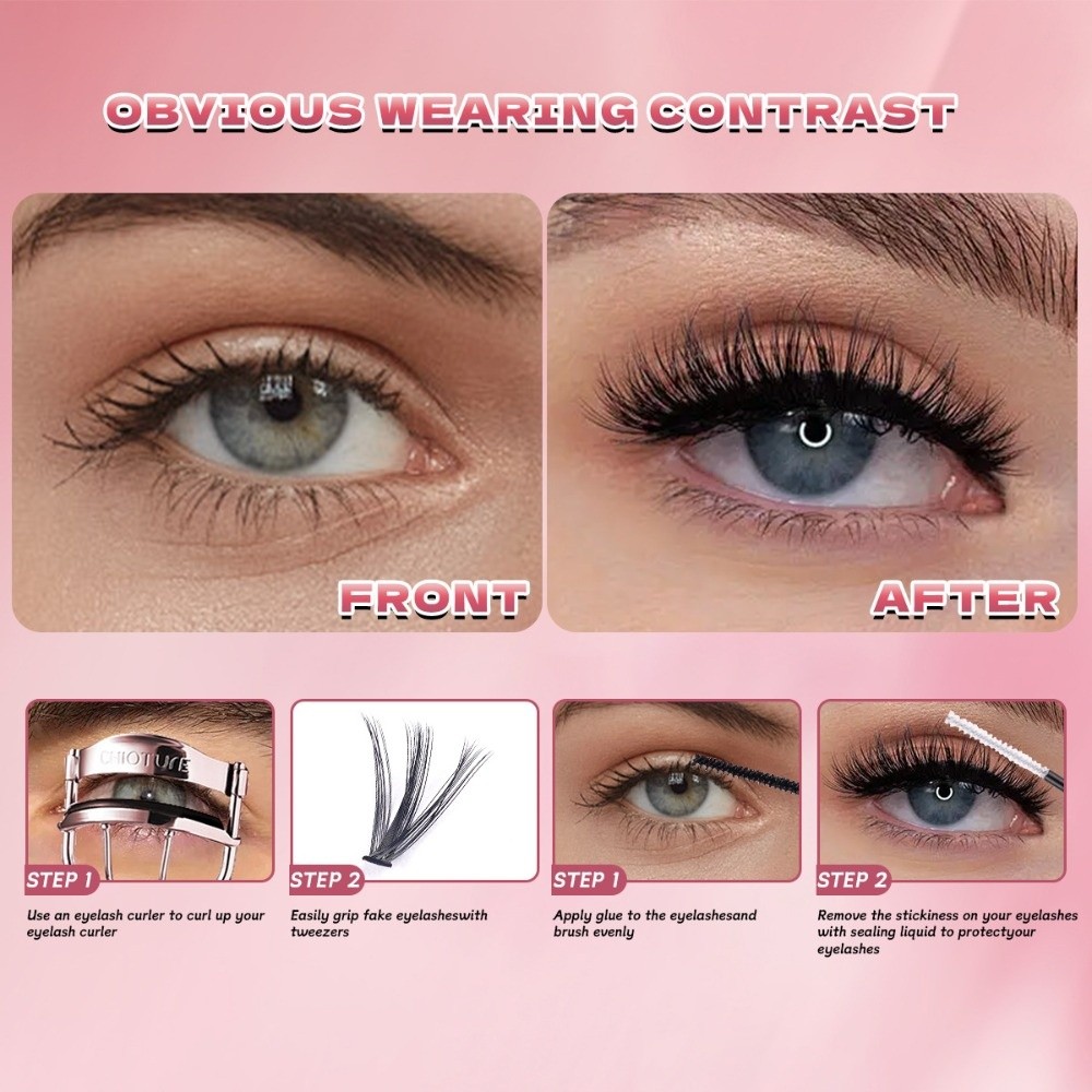 Pestañas Postizas de 8-16 mm d - Eyelash Extension Wispy reseña y precio