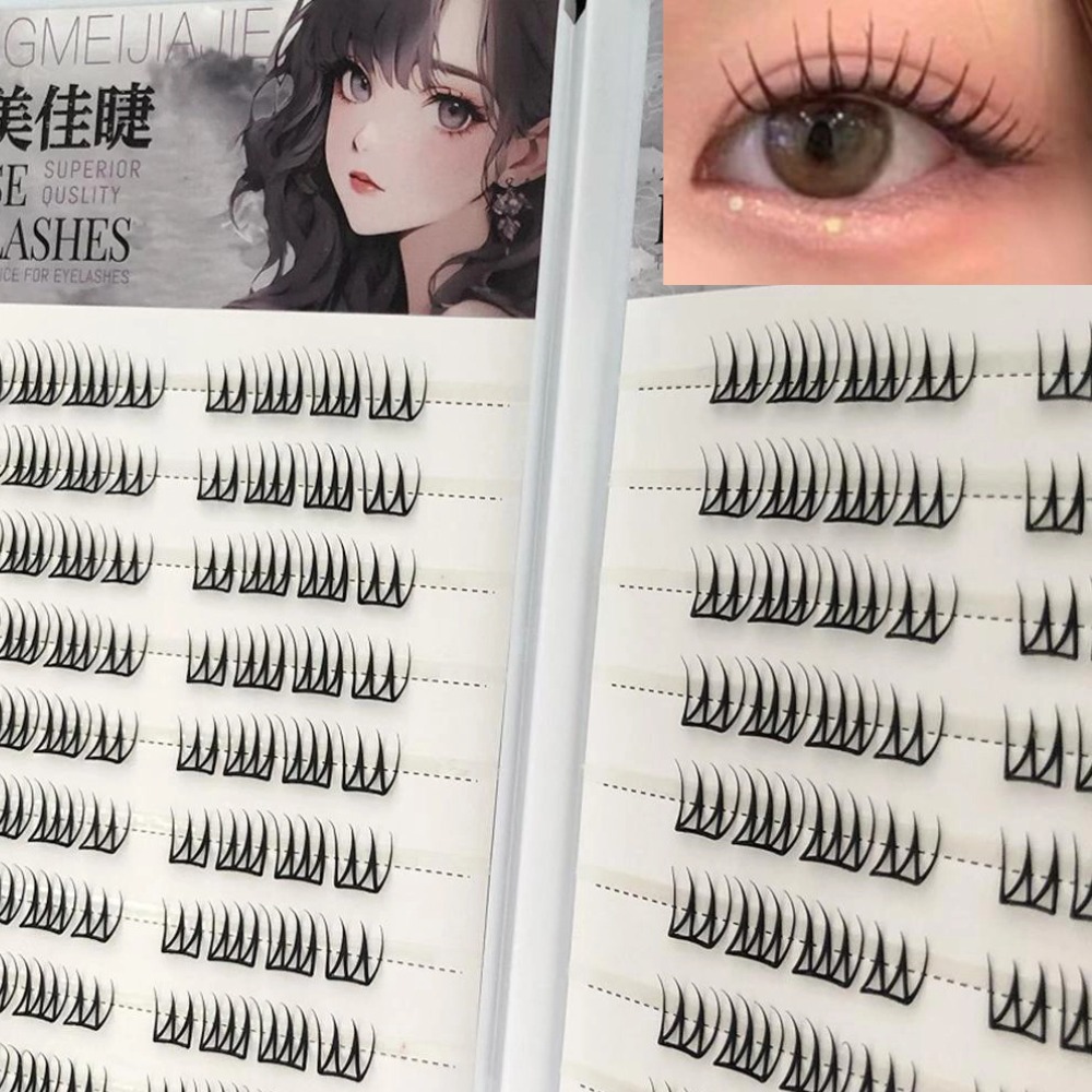 Pestañas postizas sin pegament - Eyelash Extension Single Lash reseña y precio