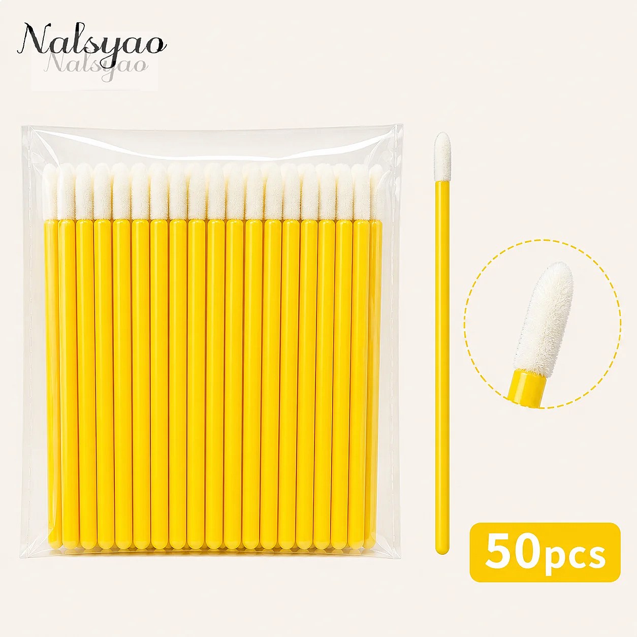 50/500 piezas de aplicadores d - Eyelash Extensions reseña y precio
