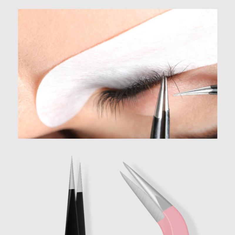 Nuevas Pinzas de Acero Inoxida - Eyelash Extension Volume reseña y precio